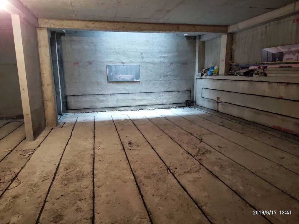 福州中天熙岸别墅地下室防潮施工方案实践